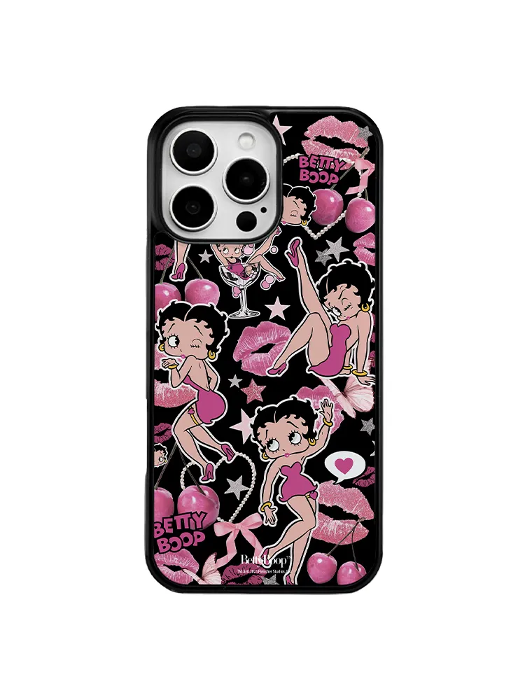 베티붑 키치 스위트 에폭시 범퍼 폰케이스_블랙
